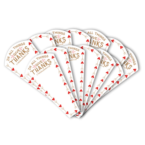 Replacement Thankful Feathers®- Bible Verse