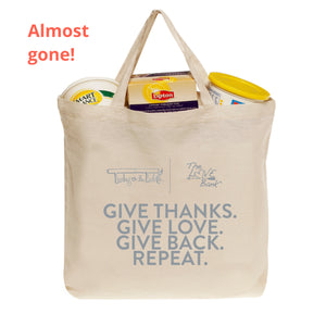 Give Thanks. Give Love. Give Back. Repeat. Tote Bag